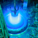 Imagen para el artículo titulado Las impresionantes imágenes de cómo se recarga un reactor nuclear experimental